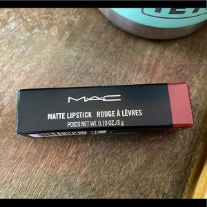 NEW MAC Matte Lipstick 646 Marrakesh 0.10oz Tube Dark Red